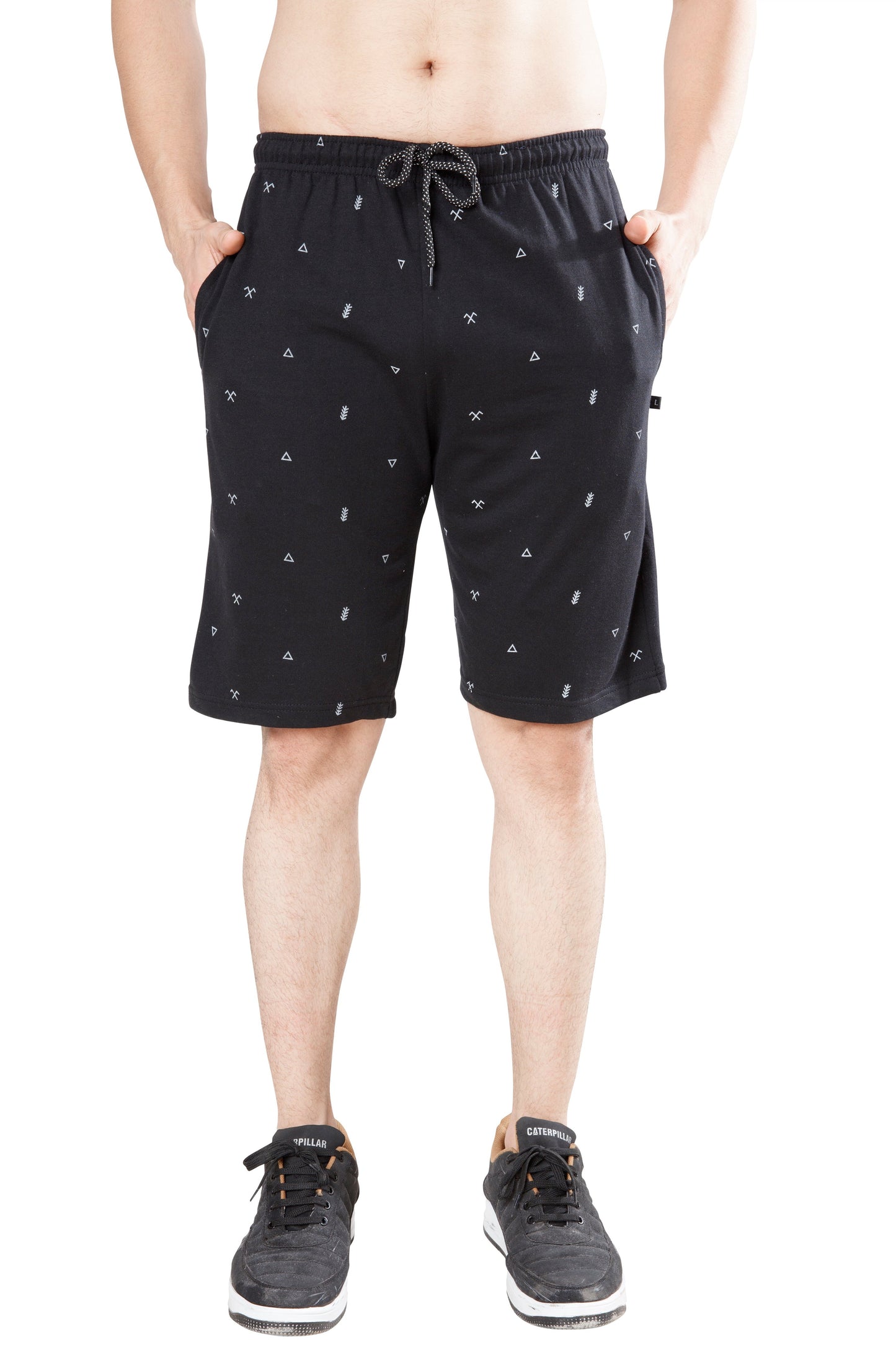 Wild Camo Black Printed Casual Short