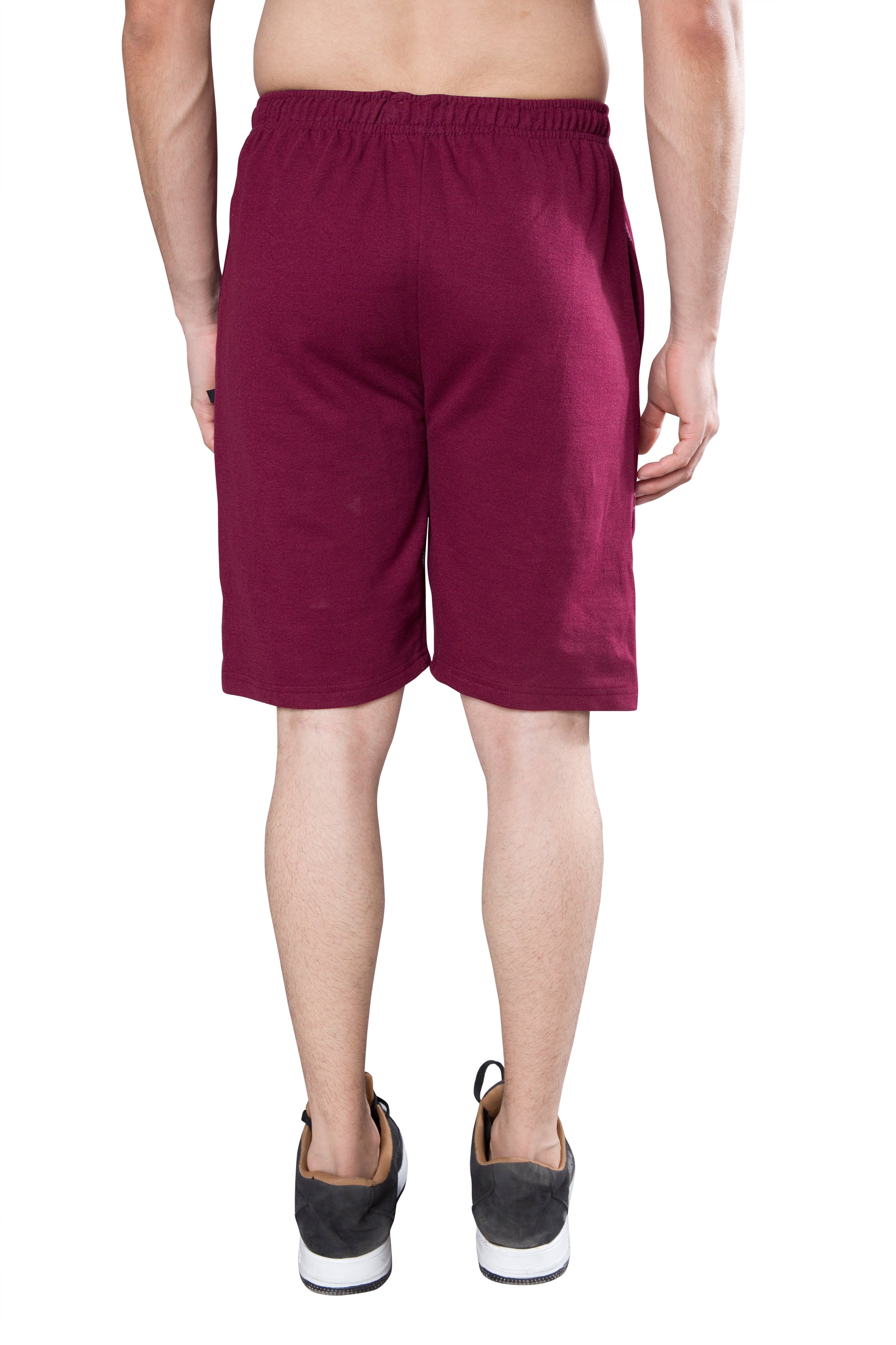 Wild Camo Men Maroon Regular Short