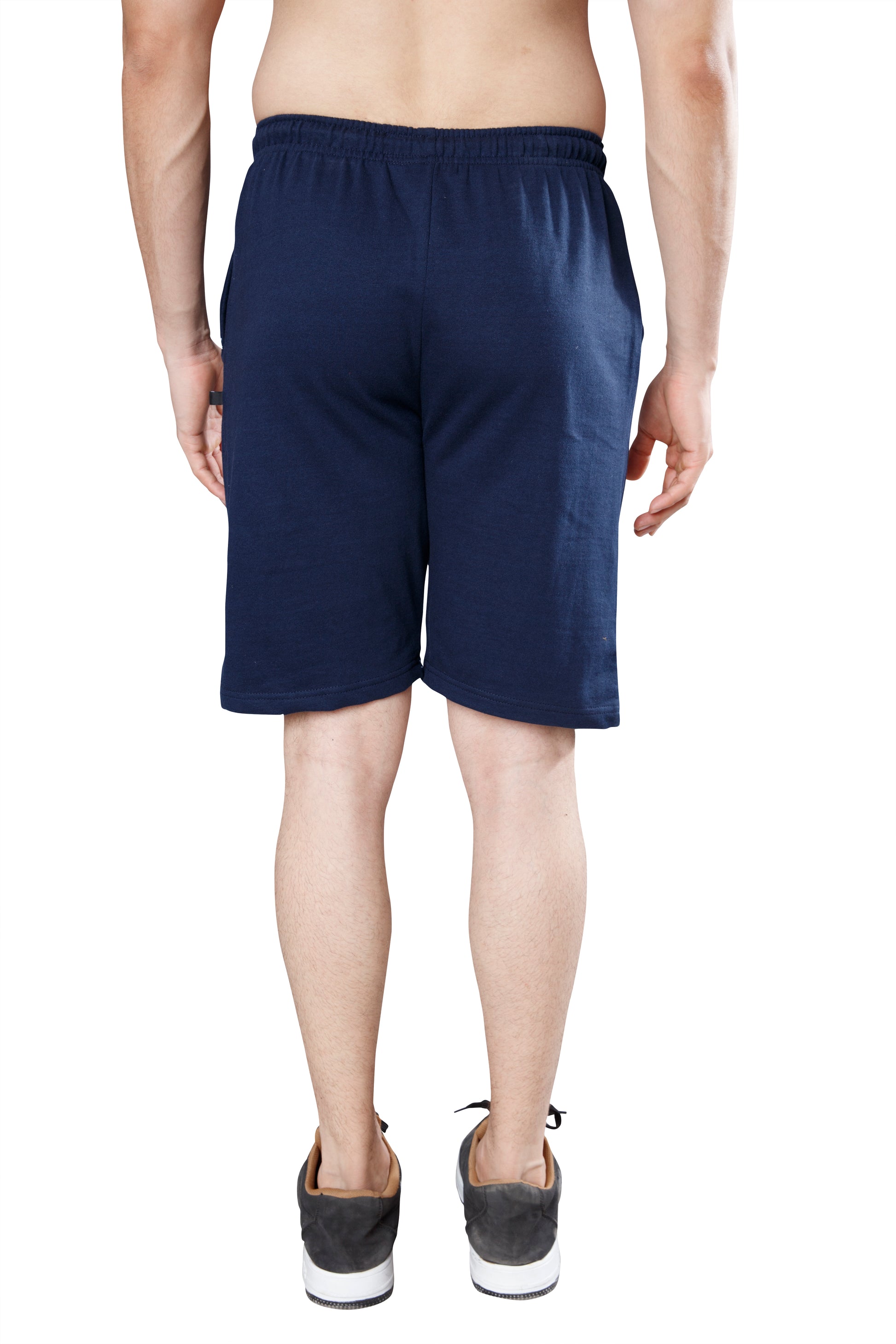 Wild Camo Navy Printed Casual Short