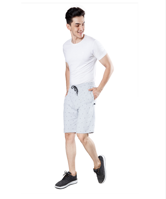 Wild Camo Melange Printed Casual Short